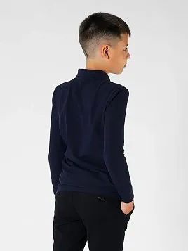 РУБАШКА-ПОЛО ДЛЯ МАЛЬЧИКА С ДЛИННЫМ РУКАВОМ PEPLOS TS23J25-P ТЕМНО-СИНИЙ