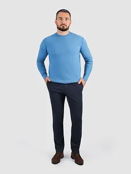 ДЖЕМПЕР МУЖСКОЙ PEPLOS KN25J019 ГОЛУБОЙ