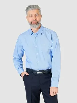 СОРОЧКА МУЖСКАЯ PEPLOS SH24073-R СИНИЙ