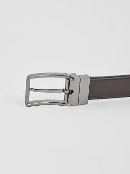 РЕМЕНЬ МУЖСКОЙ BELT-26-C15-21 КОРИЧНЕВЫЙ