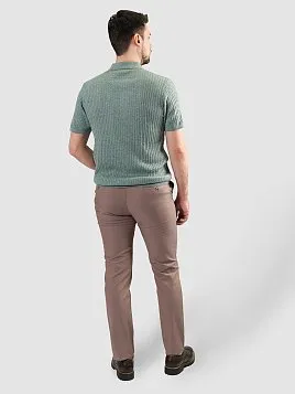 ДЖЕМПЕР МУЖСКОЙ ПОЛО PEPLOS KN25SH053 ЗЕЛЕНЫЙ