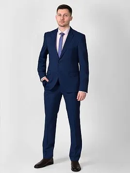 КОСТЮМ МУЖСКОЙ PEPLOS SU20002-SL СИНИЙ