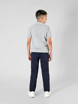 РУБАШКА-ПОЛО ДЛЯ МАЛЬЧИКА PEPLOS TS23J21-P СЕРЫЙ