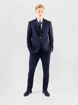 КОСТЮМ МУЖСКОЙ PEPLOS SU25004-R ТЕМНО-СИНИЙ