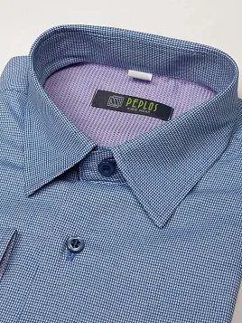 СОРОЧКА ДЛЯ МАЛЬЧИКА PEPLOS SH19J131-SL СИНИЙ