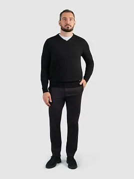 ПУЛОВЕР МУЖСКОЙ PEPLOS KN25P030 ЧЁРНЫЙ