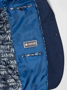 ПИДЖАК ПОДРОСТКОВЫЙ PEPLOS JA20T028 СИНИЙ