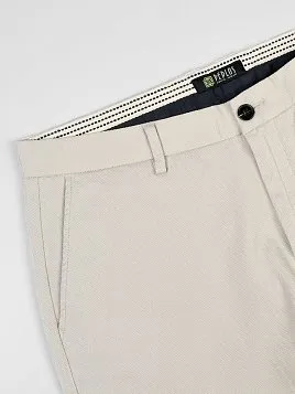 БРЮКИ МУЖСКИЕ PEPLOS P2306-SL БЕЛЫЙ
