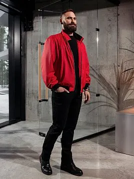 ВЕТРОВКА МУЖСКАЯ PEPLOS OW2321-SJ КРАСНЫЙ