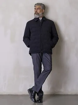 МУЖСКАЯ КУРТКА OW26107-JA ТЕМНО-СИНЯЯ