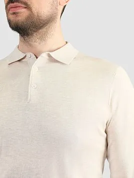 ДЖЕМПЕР МУЖСКОЙ ПОЛО PEPLOS KN25SH067 БЕЖЕВЫЙ