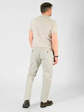 ТРИКОТАЖНАЯ РУБАШКА МУЖСКАЯ PEPLOS KN23SH009 БЕЖЕВЫЙ