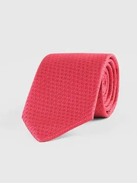 ГАЛСТУК МУЖСКОЙ PEPLOS КРАСНЫЙ. МИКРОДИЗАЙН (400/176)