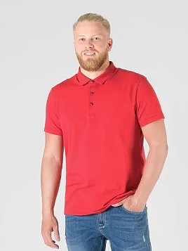 РУБАШКА-ПОЛО МУЖСКАЯ PEPLOS TS22019-P КРАСНЫЙ