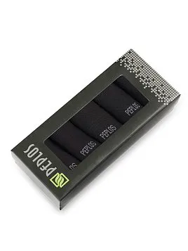 НОСКИ МУЖ. PEPLOS НАБОР 5 ПАР SBOX2602 ЧЁРНЫЕ