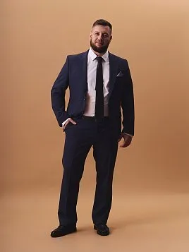 МУЖСКОЙ КОСТЮМ SU26010-С СИНИЙ