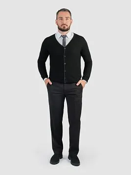 БРЮКИ МУЖСКИЕ PEPLOS TR25092-220К ЧЁРНЫЙ