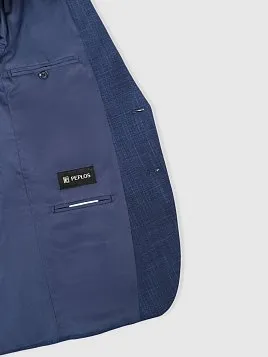 КОСТЮМ МУЖСКОЙ PEPLOS SU25006-R СИНИЙ