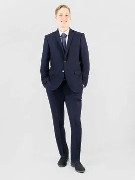 КОСТЮМ МУЖСКОЙ PEPLOS SU25004-SL ТЕМНО-СИНИЙ