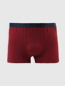 ТРУСЫ БОКСЕРЫ МУЖСКИЕ PEPLOS UW25003-BX КРАСНЫЙ