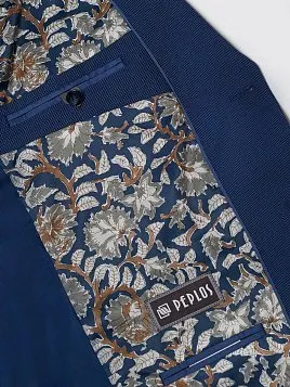 КОСТЮМ МУЖСКОЙ PEPLOS SU20012-SL СИНИЙ