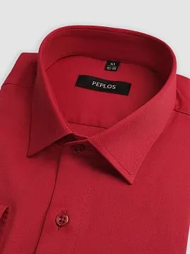 МУЖСКАЯ СОРОЧКА SH26251-SL КРАСНАЯ
