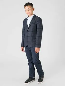 ПИДЖАК ДЛЯ МАЛЬЧИКА PEPLOS JA23B102-SL ТЕМНО-СИНИЙ
