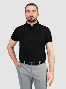 РУБАШКА-ПОЛО МУЖСКАЯ PEPLOS TSP25058-R ЧЁРНЫЙ