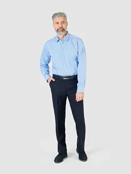 СОРОЧКА МУЖСКАЯ PEPLOS SH24073-R СИНИЙ