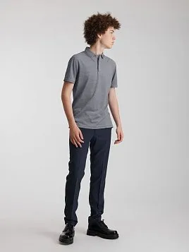 РУБАШКА-ПОЛО ПОДРОСТКОВАЯ PEPLOS TSP25T08-R СЕРЫЙ