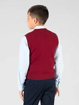 ЖИЛЕТ ДЛЯ МАЛЬЧИКА PEPLOS JKN22V003 БОРДОВЫЙ