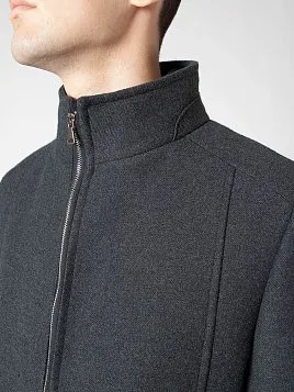 ПАЛЬТО МУЖСКОЕ PEPLOS OW2204-CT СЕРЫЙ