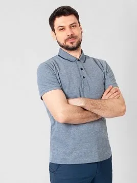 РУБАШКА-ПОЛО МУЖСКАЯ PEPLOS TS21003-P СИНИЙ