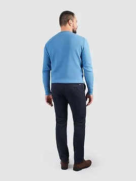 ДЖЕМПЕР МУЖСКОЙ PEPLOS KN25J019 ГОЛУБОЙ