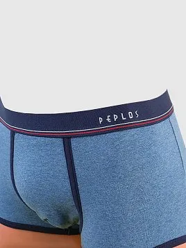 ТРУСЫ БОКСЕРЫ МУЖСКИЕ PEPLOS UW23012-BX СИНИЙ