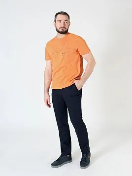 ФУТБОЛКА МУЖСКАЯ PEPLOS TS24110-R ОРАНЖЕВЫЙ