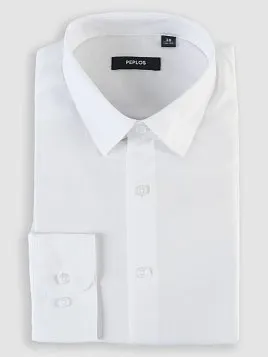 СОРОЧКА ПОДРОСТКОВАЯ PEPLOS SH24T005-SL БЕЛЫЙ