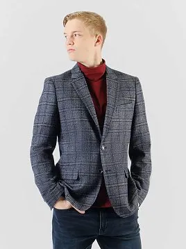 ПИДЖАК МУЖСКОЙ PEPLOS JA25116-SL СИНИЙ