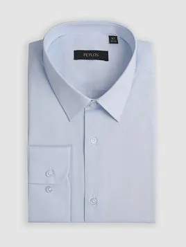 МУЖСКАЯ СОРОЧКА SH26065-R ГОЛУБАЯ