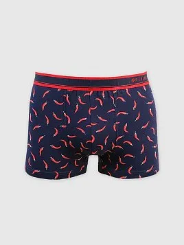 ТРУСЫ БОКСЕРЫ МУЖСКИЕ PEPLOS UW23005-BX ТЕМНО-СИНИЙ