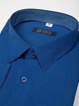 СОРОЧКА ПОДРОСТКОВАЯ PEPLOS SH19T231-SL СИНИЙ