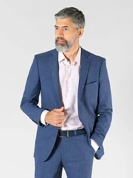 КОСТЮМ МУЖСКОЙ PEPLOS SU22042-SL СИНИЙ