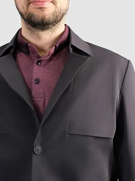 ВЕТРОВКА МУЖСКАЯ PEPLOS OW25102-SJ ТЕМНО-СИНИЙ