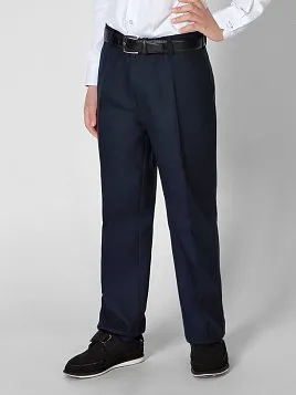 БРЮКИ ДЛЯ МАЛЬЧИКА МЛ. ШКОЛА PEPLOS TR23B013-322 СИНИЙ