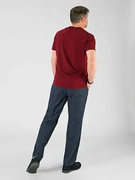 ФУТБОЛКА МУЖСКАЯ PEPLOS TS23108-R БОРДОВЫЙ