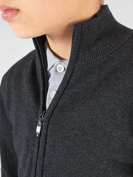 КАРДИГАН ДЛЯ МАЛЬЧИКА PEPLOS JKN22C006 ТЕМНО-СЕРЫЙ