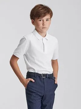 РУБАШКА-ПОЛО ДЛЯ МАЛЬЧИКА PEPLOS TSP25J02-R БЕЛЫЙ