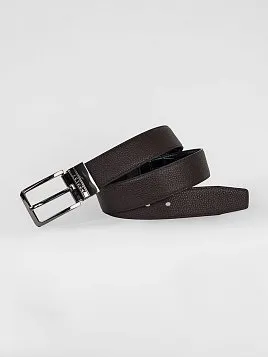 РЕМЕНЬ МУЖСКОЙ PEPLOS ДВУСТОРОННИЙ C15. BELT-22-C15-13 ЧЁРНЫЙ-КОРИЧНЕВЫЙ