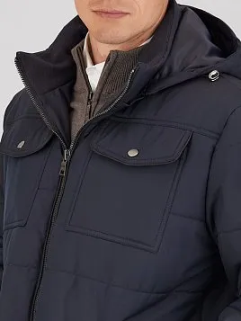 МУЖСКАЯ КУРТКА OW2618-JА ТЕМНО-СИНЯЯ