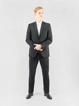 КОСТЮМ МУЖСКОЙ PEPLOS SU25102-R ТЕМНО-СЕРЫЙ